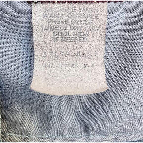 Vintage Levis Action Slacks 30x30 Actual Pants Mens Gray STA PREST Trousers 70s - Picture 12 of 13